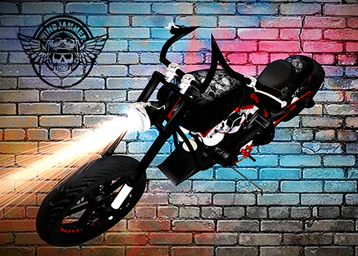 SKULLRIDER - R MOTORCYCLE