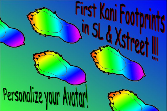 Kani Rainbow Footprints
