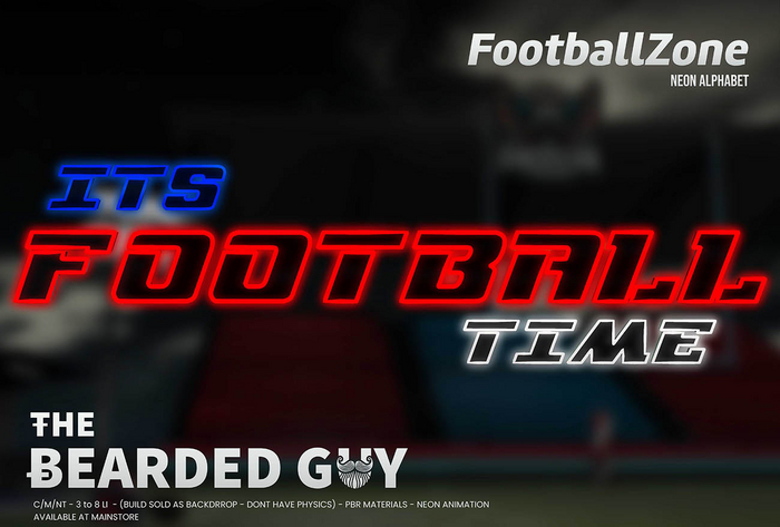 Pack Football Zone Alphabet - The Bearde Guy