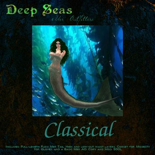 Deep Seas Classical Mermaid Tail - Green