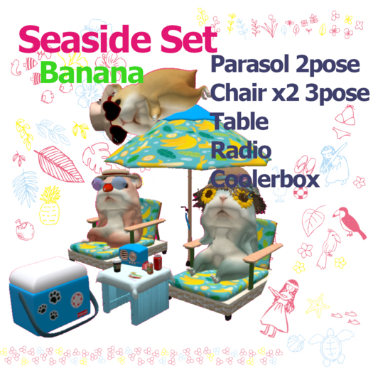 [TL] Seaside set Banana Box
