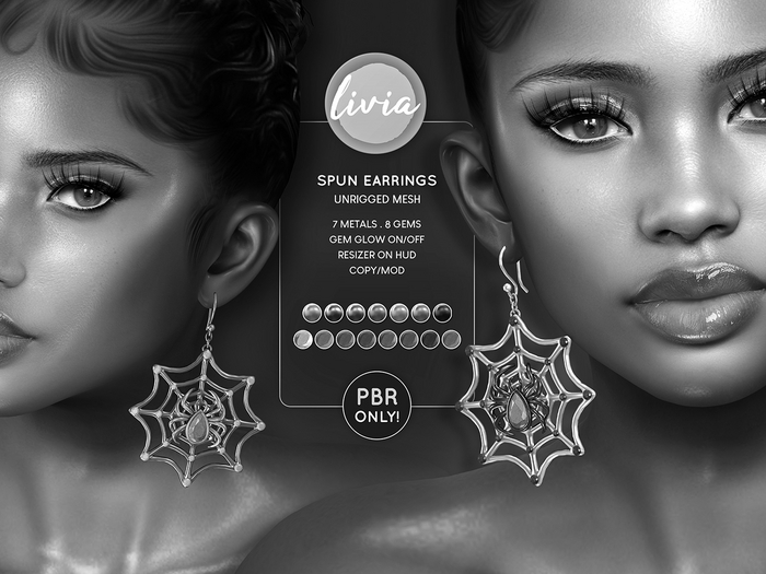 LIVIA Spun Earrings DEMO
