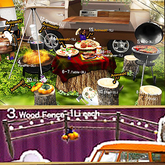 03 [LaFranG] Ghost Camping #03- Wood Fence (Pumpkin)