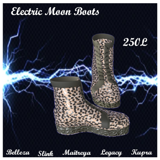 Electric  Moon Boots Leopard  Add me to unpack