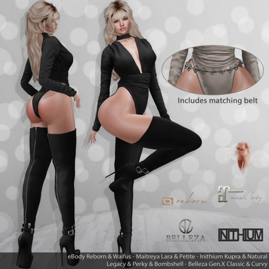 Kim Outfit Black