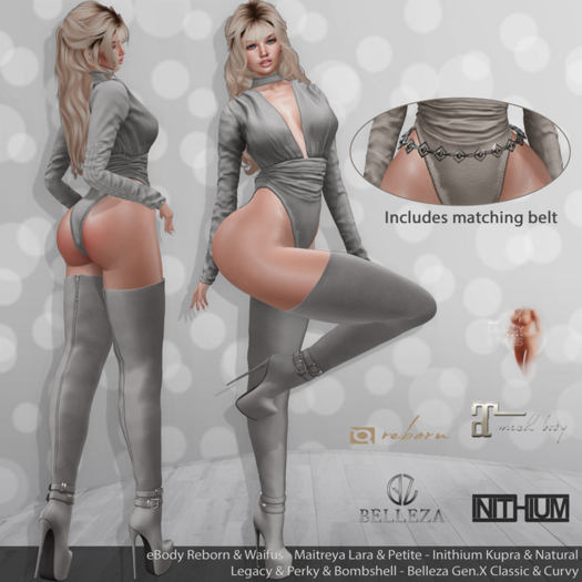 Kim Outfit Grey