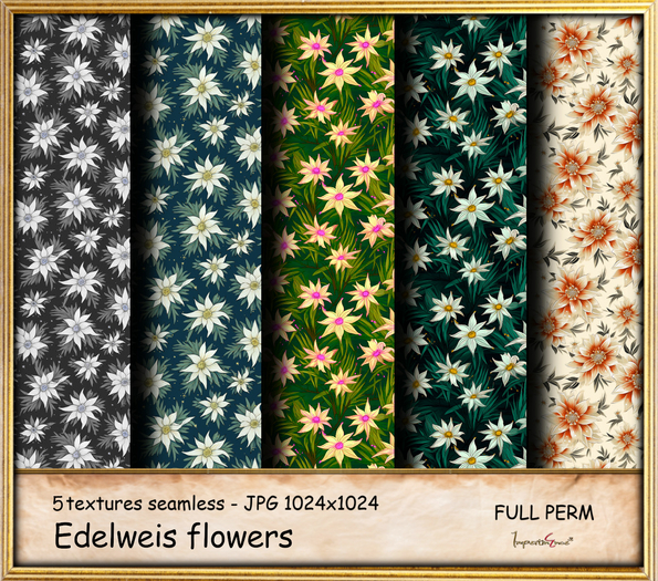 Edelweis 5 textures full perm