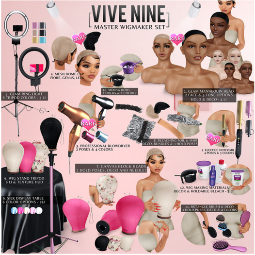 2. .: Vive Nine :. Electric Hotcomb * RARE