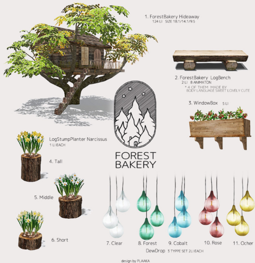 1. PLAAKA ForestBakery Hideaway RARE