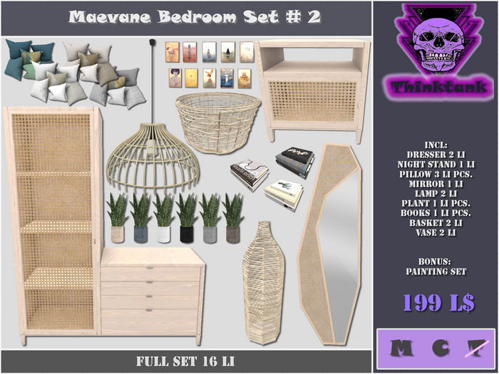 Thinktank BOX Maevane Bedroom Set #2