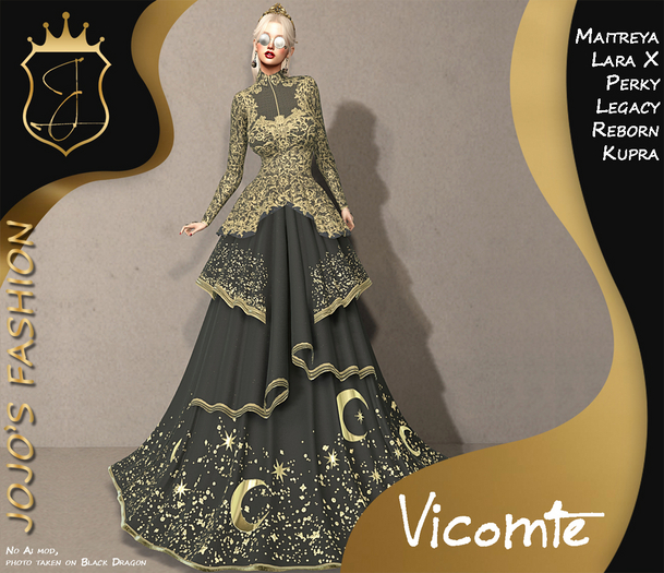 Jojo's Fashion - Vicomte Gown FatPack