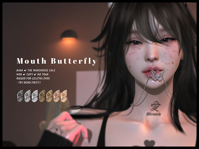 " BADA " Mouth Butterfly