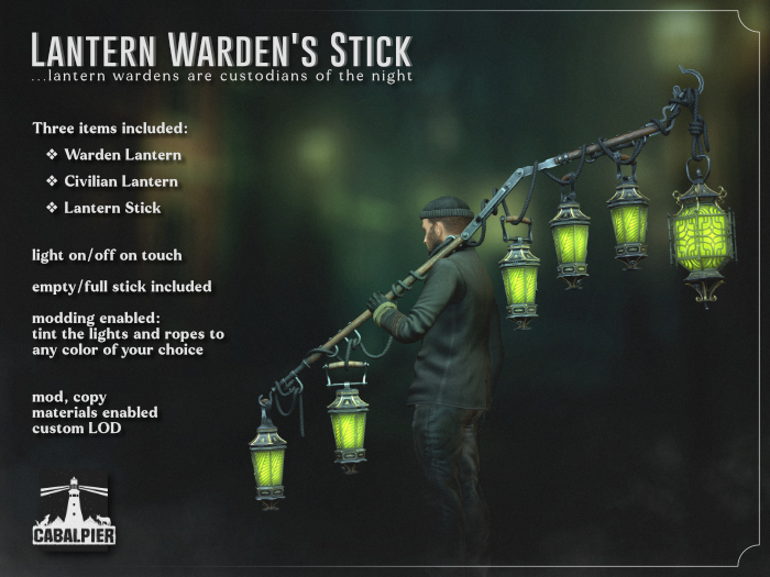 [CABALPIER] Lantern Warden's Stick