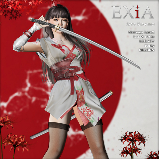 * EXiA * Saya Kimono White
