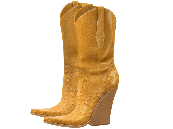 Mellow Elie / Ranch Boots - Sunflower