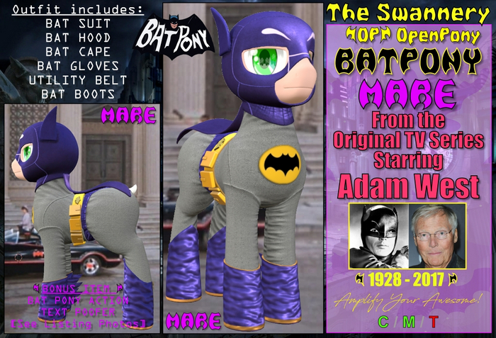 [OP] Batpony Outfit [Mare]