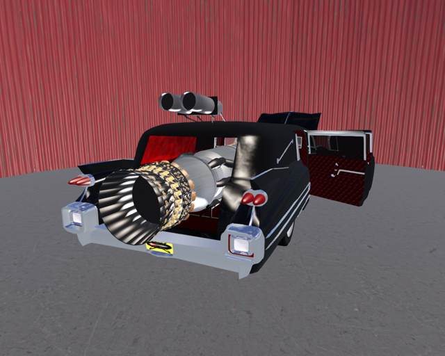 R.I.P. Express Jet Hearse