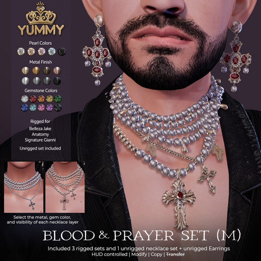 (Yummy) Blood & Prayer Set (M)