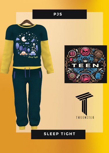 ::Teen Couture::Sleep Tight Pjs(add)