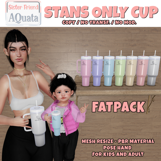 SF + AQuata - Stans Only Cup - PACK