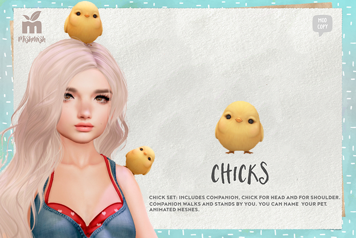 MishMish - Little Chicks Set [Boxed] (Chicks only!)