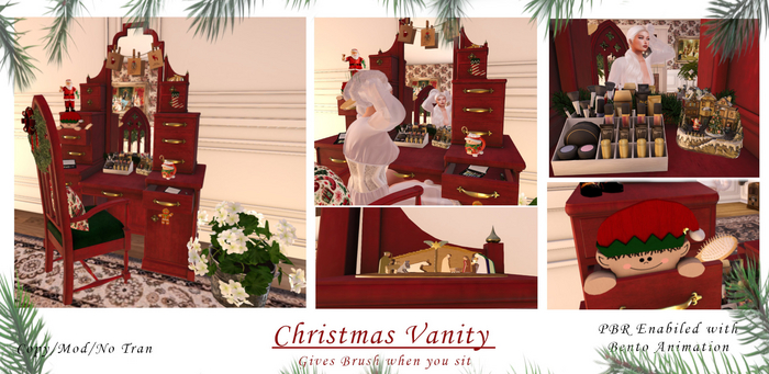 Christmas Vanity