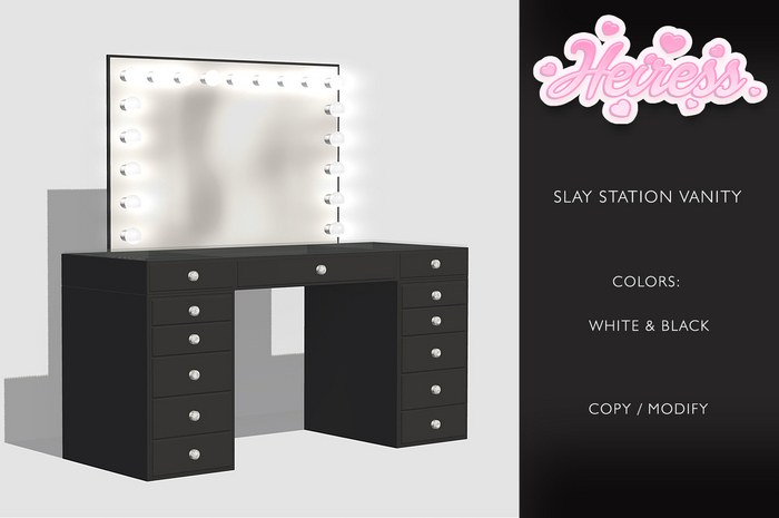 Heiress. Slay Station Vanity - Fatpack