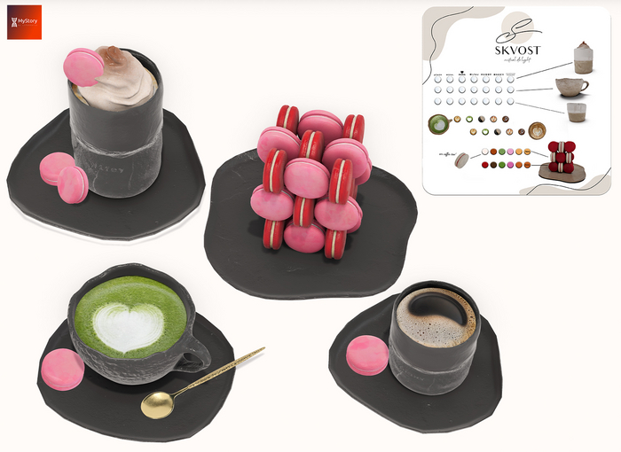 SKVOST - Opus Creme Collection - Black (MyStory)