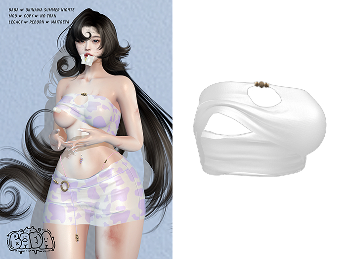 " BADa " Yannic Top White