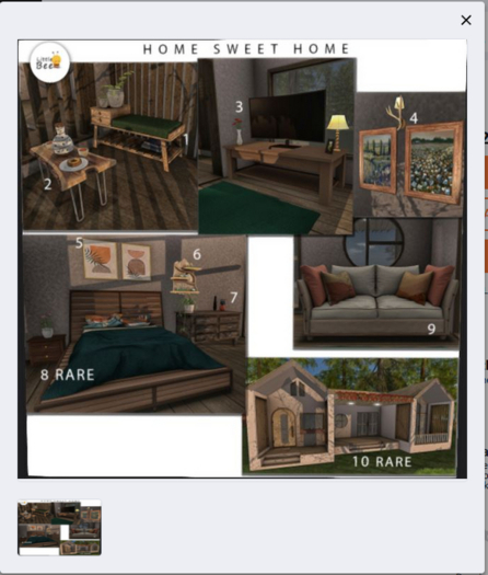 10 - Little Bee - Home Sweet Home RARE