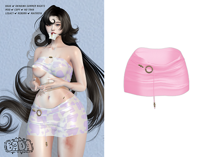 " BADa " Yannic Top Pink