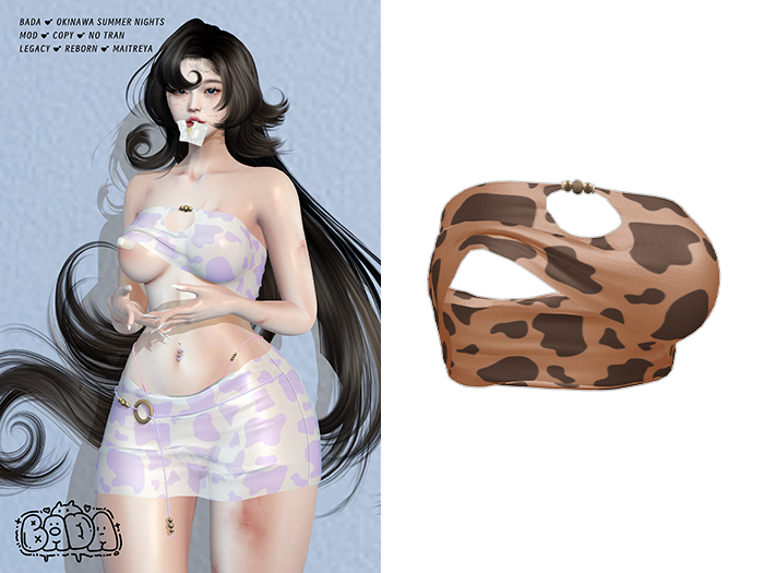" BADa " Yannic Top ChocolateCow