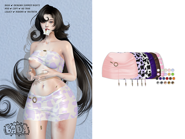" BADa " Yannic Skirt Fatpack