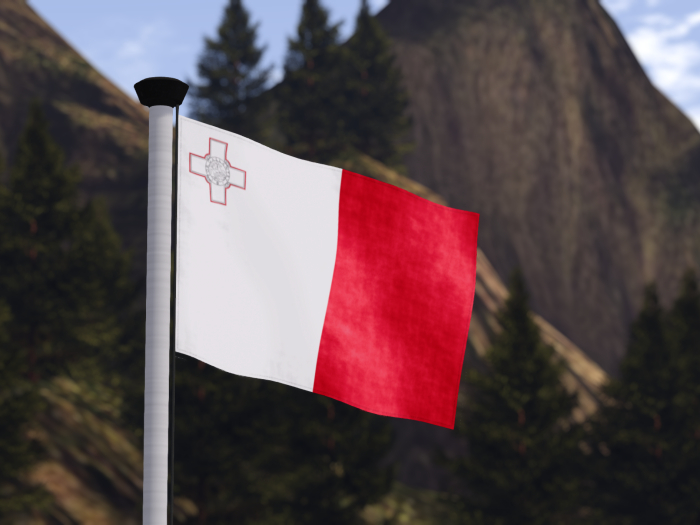 Happy Flag - Malta (animated)