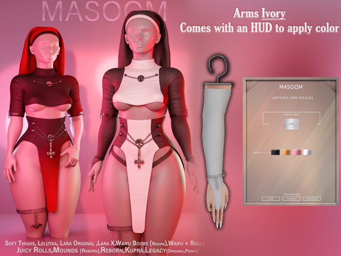 [[ Masoom]] Untamed Brazos - Ivory