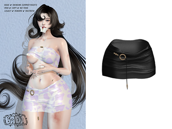" BADa " Yannic Skirt Black
