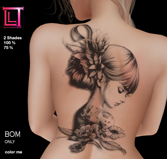 Back tattoo Juliette  *LLT*