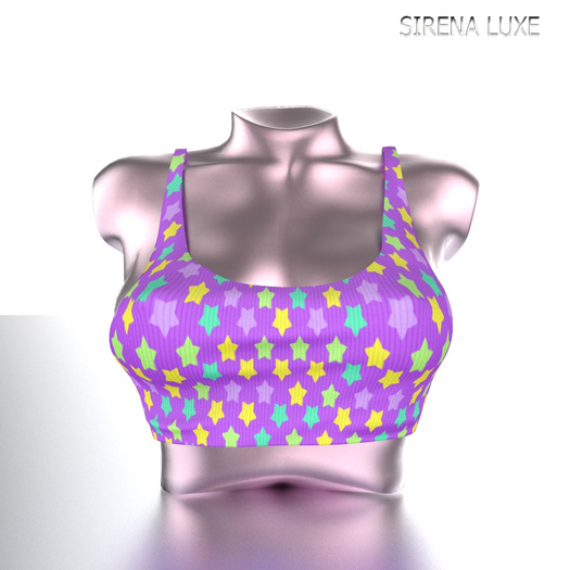 Purple Stars Tank Top Legacy Perky