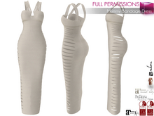MI960855 MI Mummy Bandage Dress FITMESH