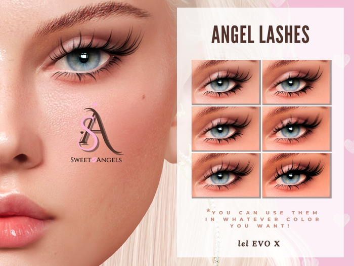 [SweetAngels] - Angel Lashes - LELUTKA EVO/EVO X