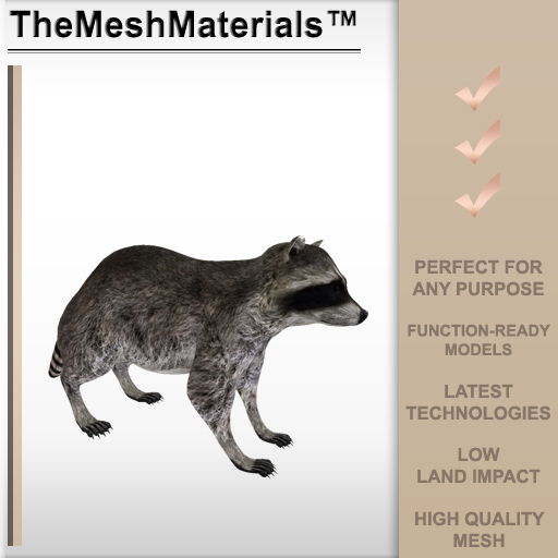 The Mesh Materials - Raccoon