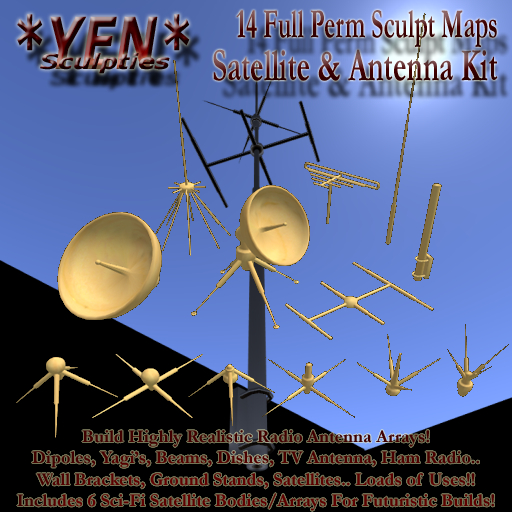 *YEN* Satellite & Antenna Kit