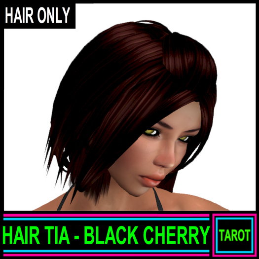 HAIR TIA - BLACK CHERRY