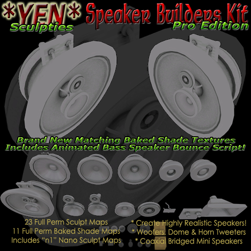 *YEN* Speaker Construction Kit (Boxed)