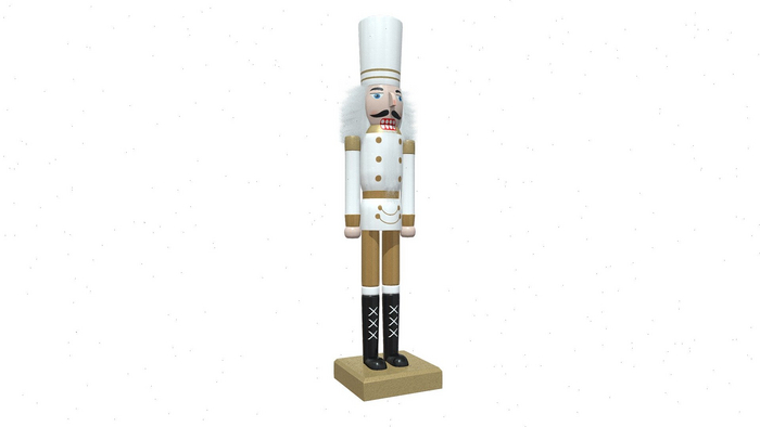 Nutcracker White/gold - without Music