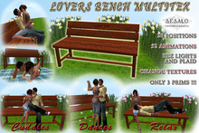 Lovers Bench Cuddles - Dance - Multitex - 5th ANNIVERSARY CELEBRATION LIMITED PROMO -