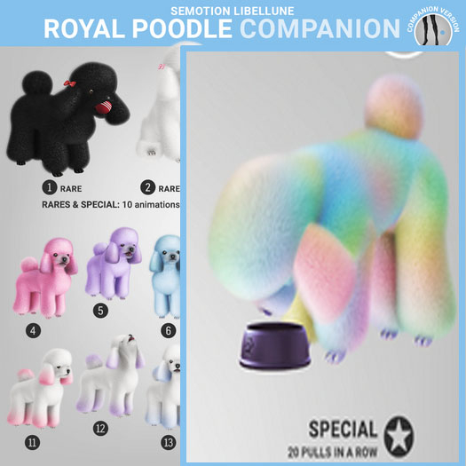 SEmotion Libellune Royal Poodle Companion SPECIAL