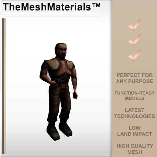 The Mesh Materials - Soldier Figure