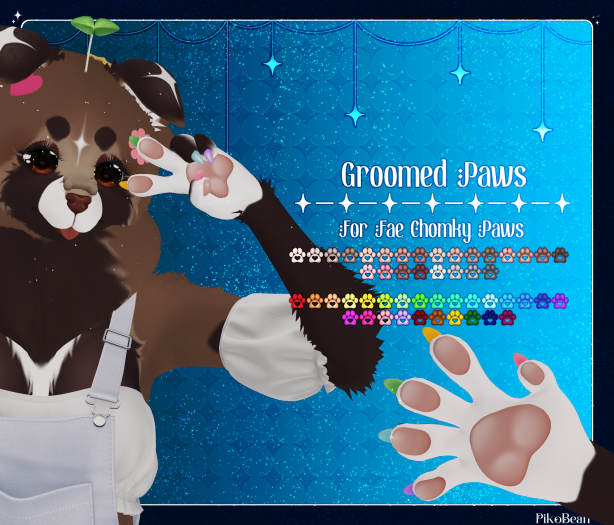 {MP} - Groomed Paws - Fae Chomky Paws