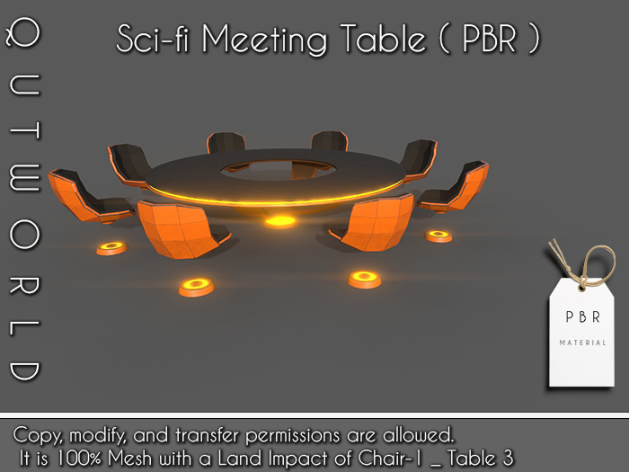 .::QUTWORLD Sci-fi Meeting Table (PBR)::.FP 